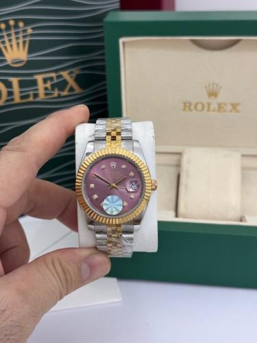 رولكس رجالية ذهبي فضي درجة اولى AAA