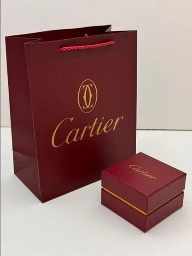 ساعة كارتير روند للجنسين - سوار جلد أسود وميناء رم...