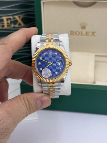 رولكس رجالية ذهبي فضي درجة اولى AAA