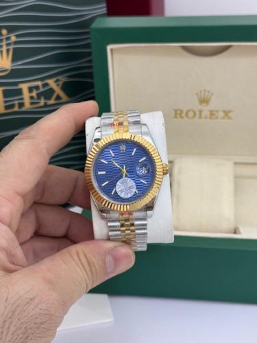 رولكس رجالية ذهبي فضي درجة اولى AAA