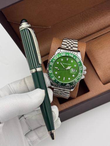 طقم رجالي ساعة وقلم