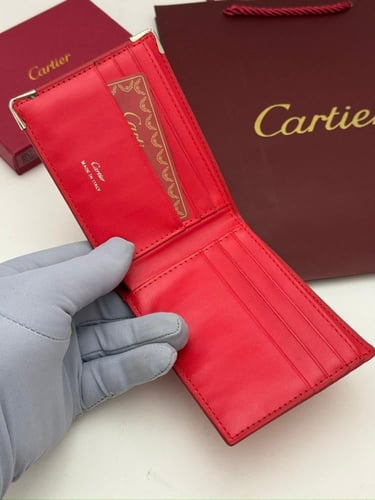 محفظة جلدية كارتير جلد