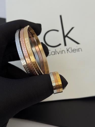 اساور كلفن كلاين 3 وخوام 3 ستيل