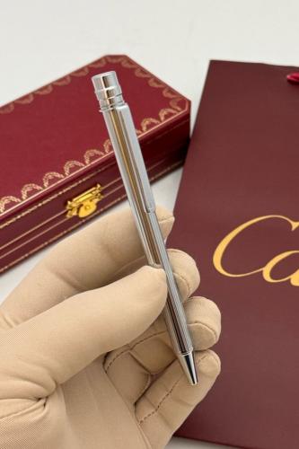 قلم كارتير فرار لون فضي كامل