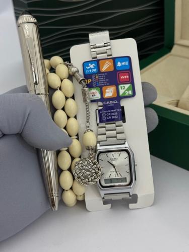 طقم من ساعة وسبحة وقلم كامل