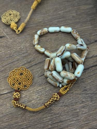 سبحة فاتوران تركية خيط حرير