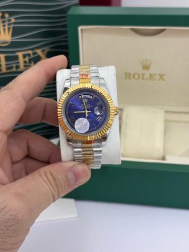 رولكس رجالية ذهبي فضي درجة اولى AAA