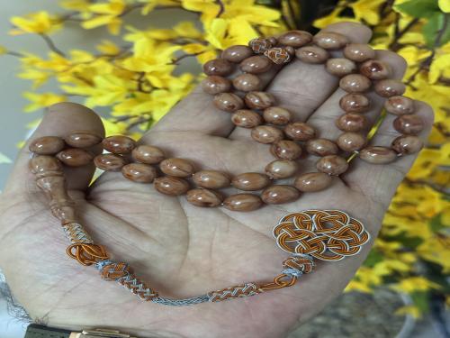 سبح قاتوران طرابزونة تركية بني فاتح مموج