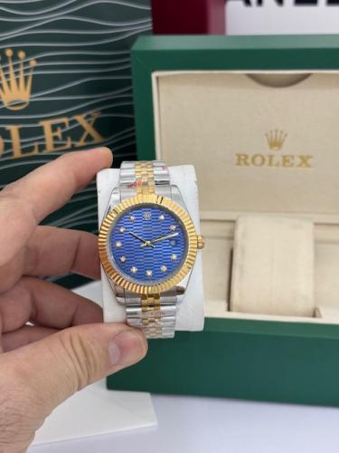 رولكس رجالية ذهبي فضي درجة اولى AAA