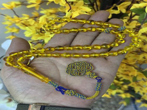 سبح قاتوران طرابزونة تركية اصفر محشرة