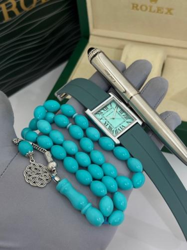 طقم من ساعة وسبحة وقلم كامل