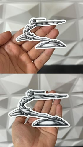 استيكر تمثال بونتياك 2 Pontiac