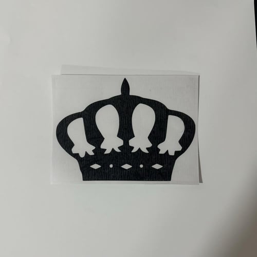 استيكر التاج ( مفرغ ) مقاس كبير
