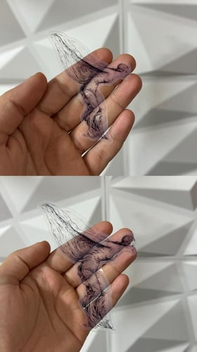 استيكر تمثال رولز رويس خرفشه 2