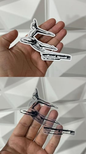 استيكر تمثال بونتياك Pontiac