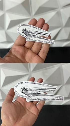 استيكر تمثال بونتياك Pontiac 1936