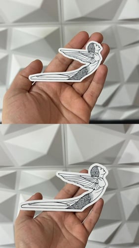 استيكر تمثال بلايموث Plymouth 1933