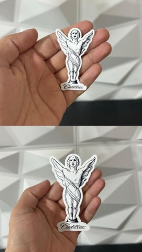 استيكر تمثال كاديلاك CADILLAC