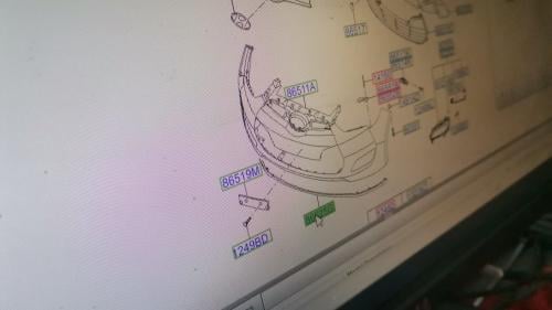 دقن امامي فوليستر اصلي