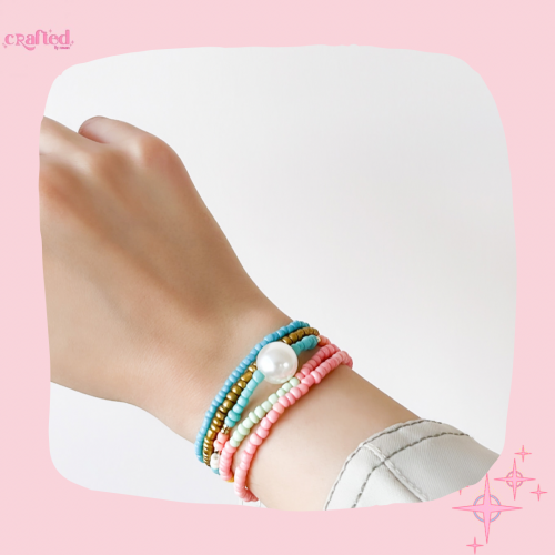 4 اساور من الخرز