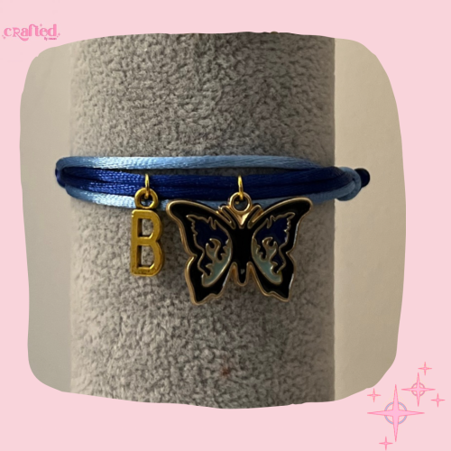 اسوارة الفراشه مع حرف- الالوان بالصوره الثانيه