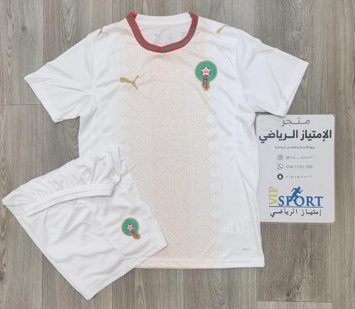 طقم المغرب الثاني ابيض لكاس العالم 2026