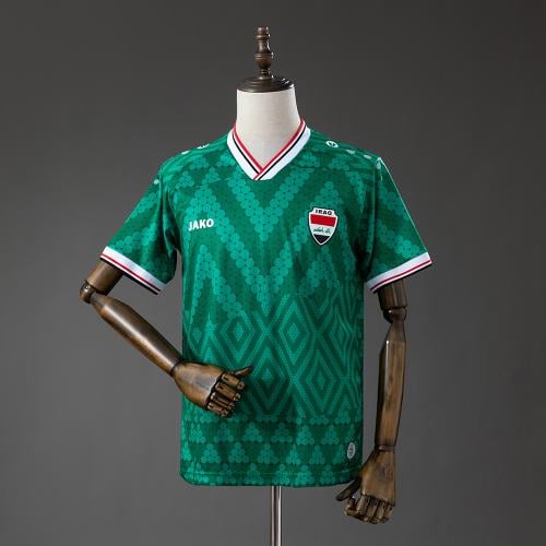 تيشيرت منتخب العراق اخضر نسخة الجمهور كاس العالم 2...