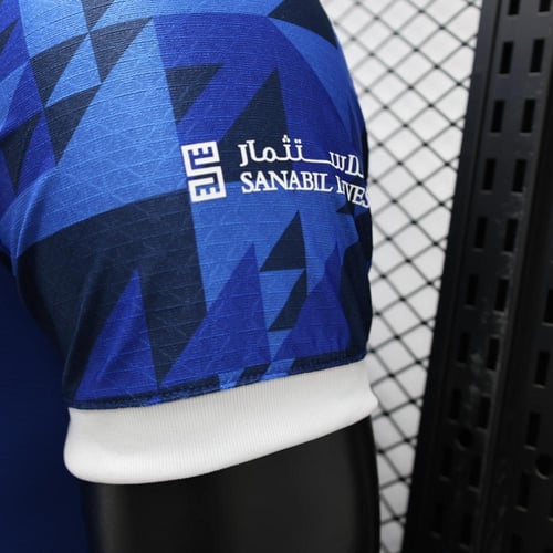 تشيرت الهلال ازرق نسخة الاعب 2025