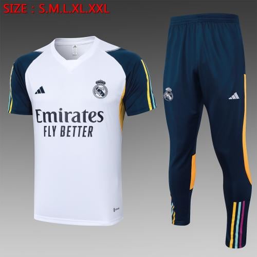 بولو ريال مدريد ابيض 2024