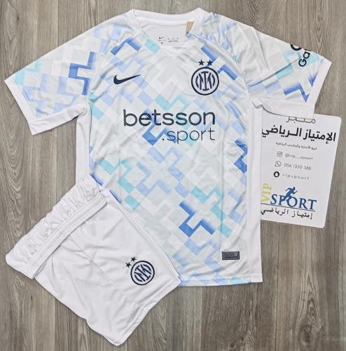 طقم انتر ميلان الثاني ابيض 2026