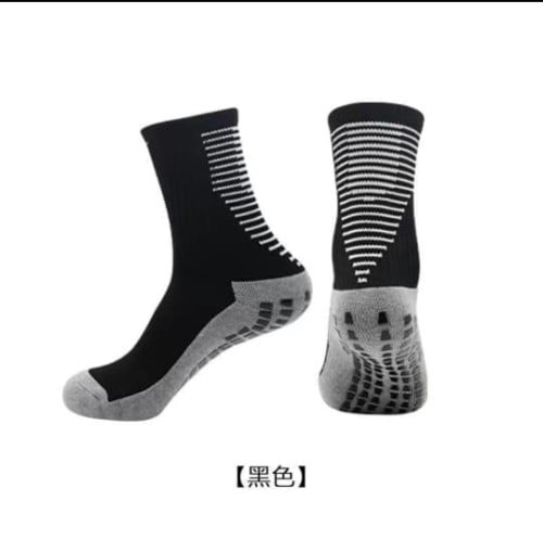 شراب جورب مانع انزلاق اسود