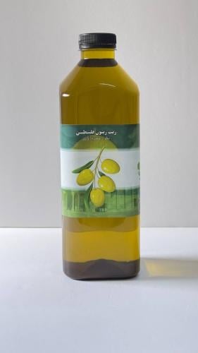 زيت زيتون فلسطيني . لتر ونصف Palestinian olive oil