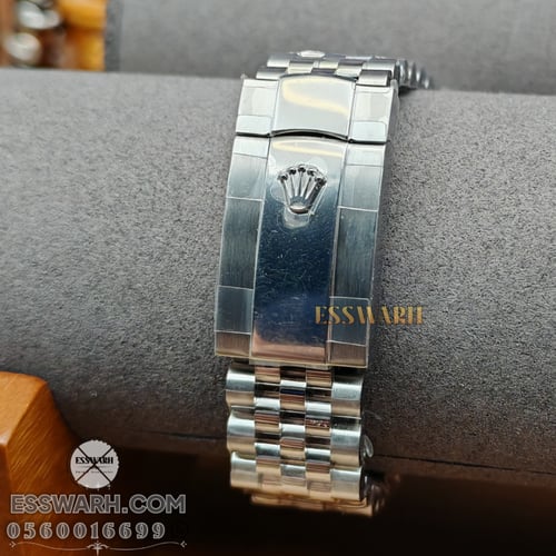 ساعة رولكس ديت جست ماستر كوالتي مكينة سويسرية مقاس...