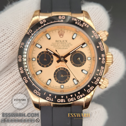 ساعة رولكس دايتونا Cosmograph Daytona مقاس 41 - بط...