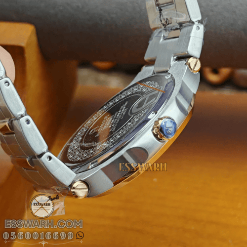 ساعة اقنر تافيانو 2 مقاس 43 ارقام عربية مذهبة