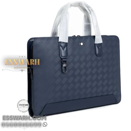 Montblanc Master Quality Laptop Bag, Model No. MBMB006, Navy Blue