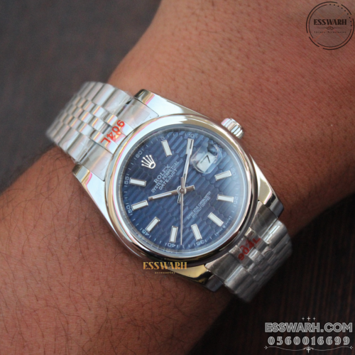 ساعة رولكس ديت جست - مقاس 36 - مينا خلية