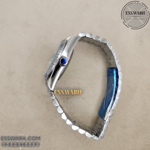 ساعة رولكس داي ديت ارقام لاتينية مقاس 36 اوتوماتيك