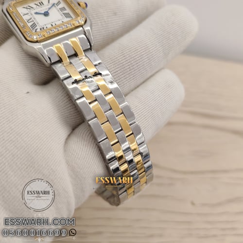 ساعة كارتير بانثر موديل نسائي - مقاسين 23 - 29 - ذ...