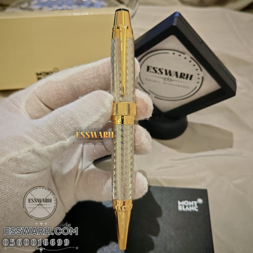 قلم مونت بلانك - بالكاتب انطوان دو سانت - موديل رق...