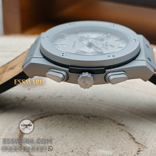 ساعة هوبلوت كلاسيك فيوجن كرونوغراف مقاس 42 موديل ر...