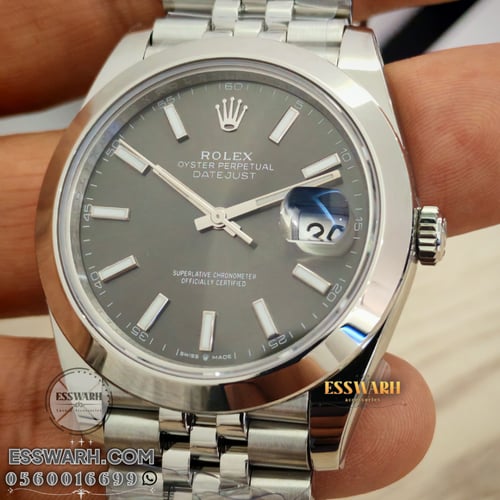 رولكس ديت جست ماستر كوالتي مكينة سويسرية مقاس 41