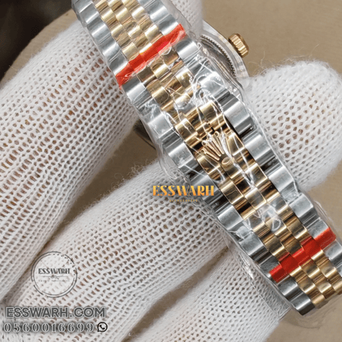 ساعة رولكس ديت جست - موديل نسائي - مقاس 31