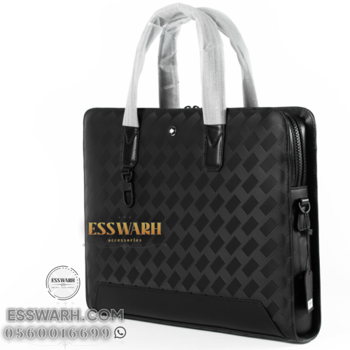 Montblanc Master Quality Laptop Bag, Model No. MBMB001, Black