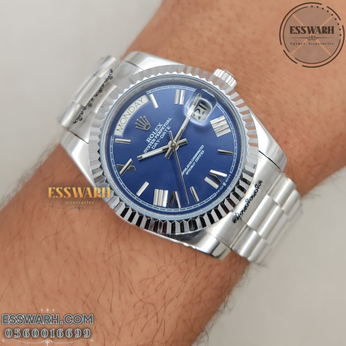 ساعة رولكس داي ديت ارقام لاتينية مقاس 36 اوتوماتيك