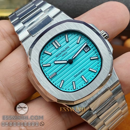 ساعة باتيك فيليب نوتيلوس تيفاني اند كو - سوبر كوال...