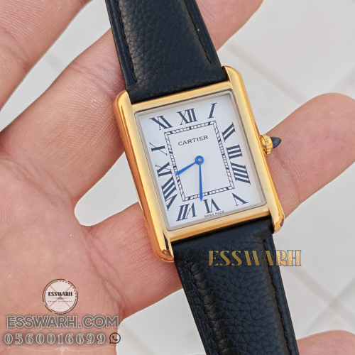 Cartier Tank Most watch, 34.8 x 27.4 mm, medium size, antique clasp