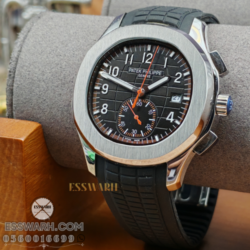 ساعة باتيك فيليب اكوانات سبورت مقاس 42 ملم اوتومات...