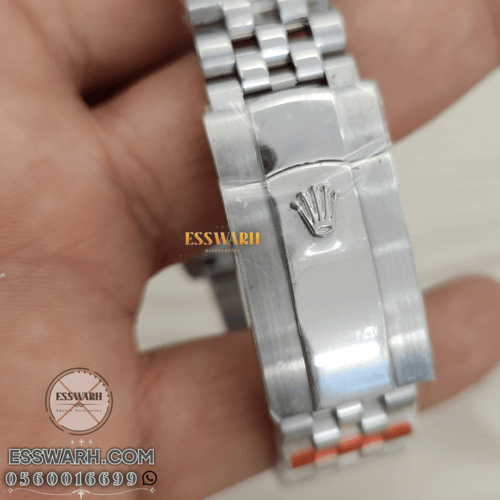 ساعة رولكس ديت جست مقاس 41 سوبر كوالتي ايطار خشن -...