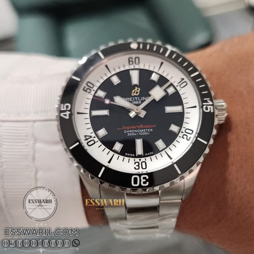 ساعة بريتلينق سوبر اوشن كرونومتر مقاس 41 ملم سوبر...